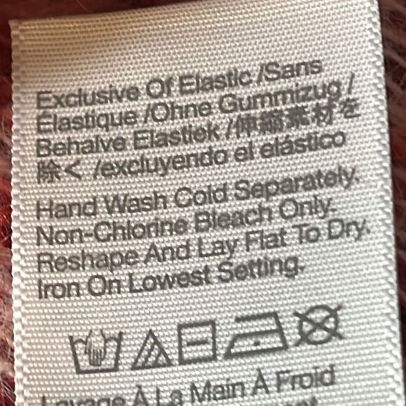 Madewell Wool Alpaca Blend Checkerboard Jacquard Pullover Sweater Size Smalll - Picture 9 of 13